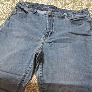 Talbots Women's High Rise Jeans in Denim Blue